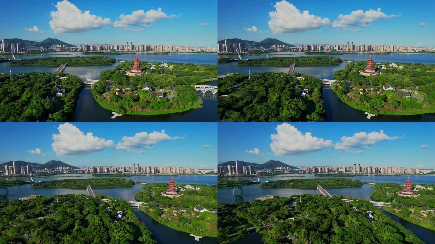 航拍廈門園博苑風(fēng)光