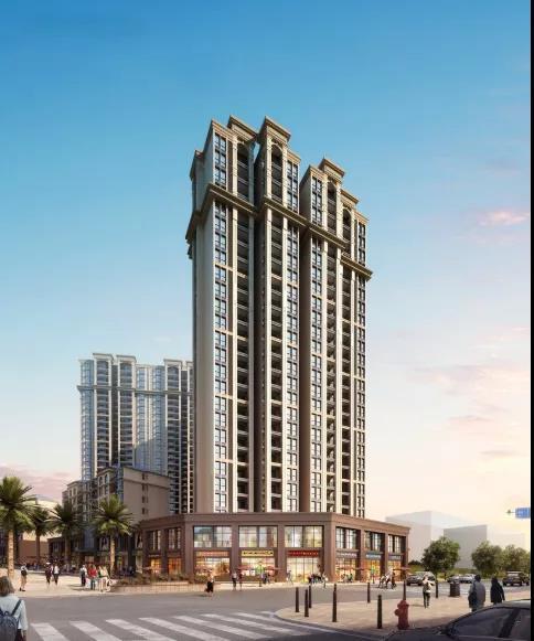 魯能五四北81畝新盤效果圖出街 系魯能福州第三個項目