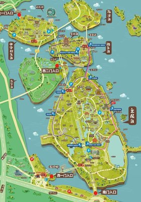 廈門園博苑小火車路線