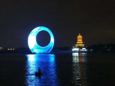 廈門園博苑 夜幕下的璀璨璀璨明珠