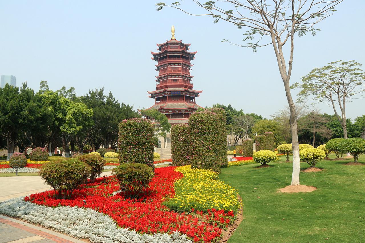 臨海花境 廈門園博苑的四季賞花之旅